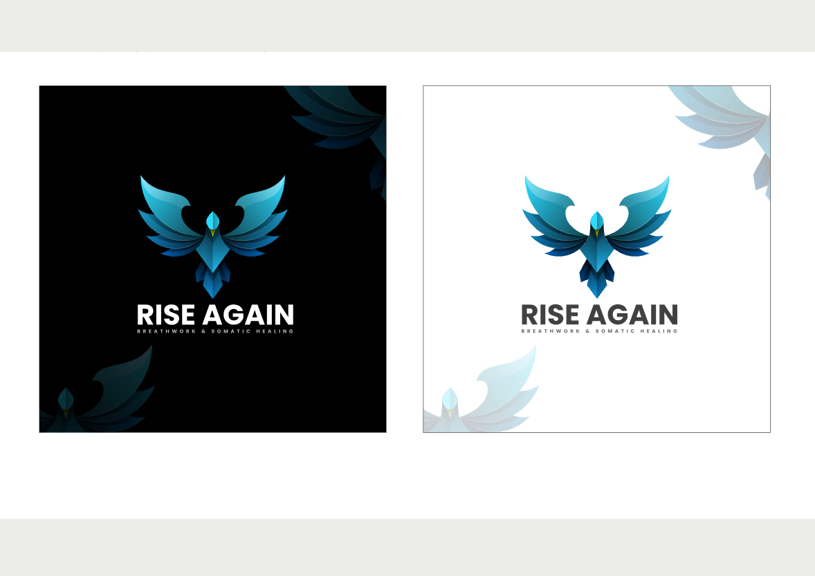 Rise Again logo and branding